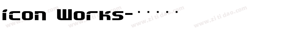 Icon Works字体转换